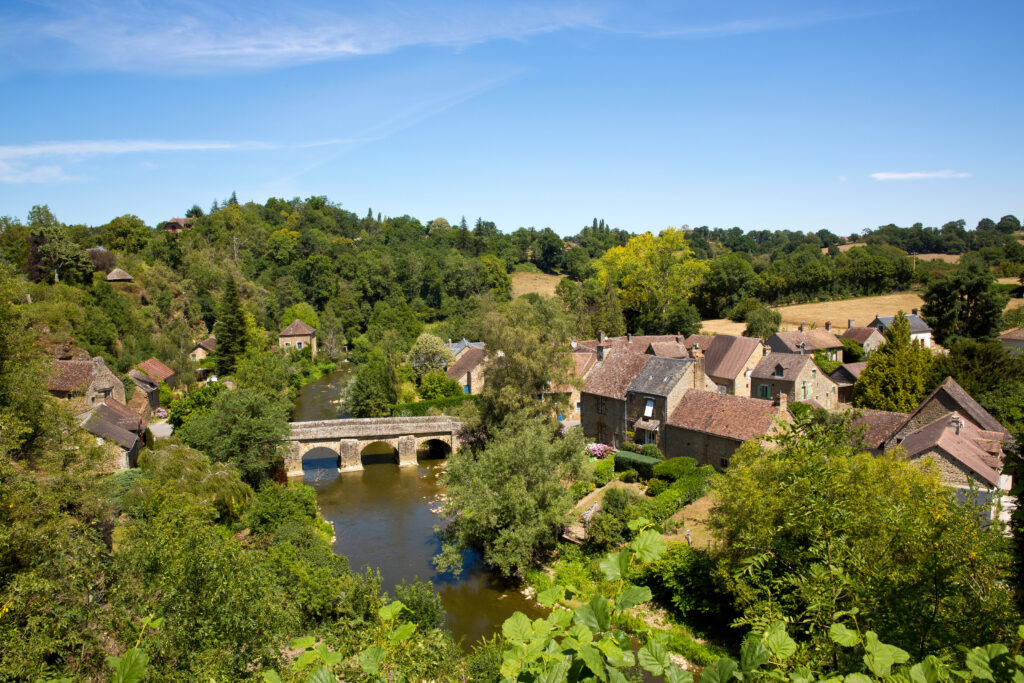Vallée de la Sarthe à Saint Cénéri le Gerei