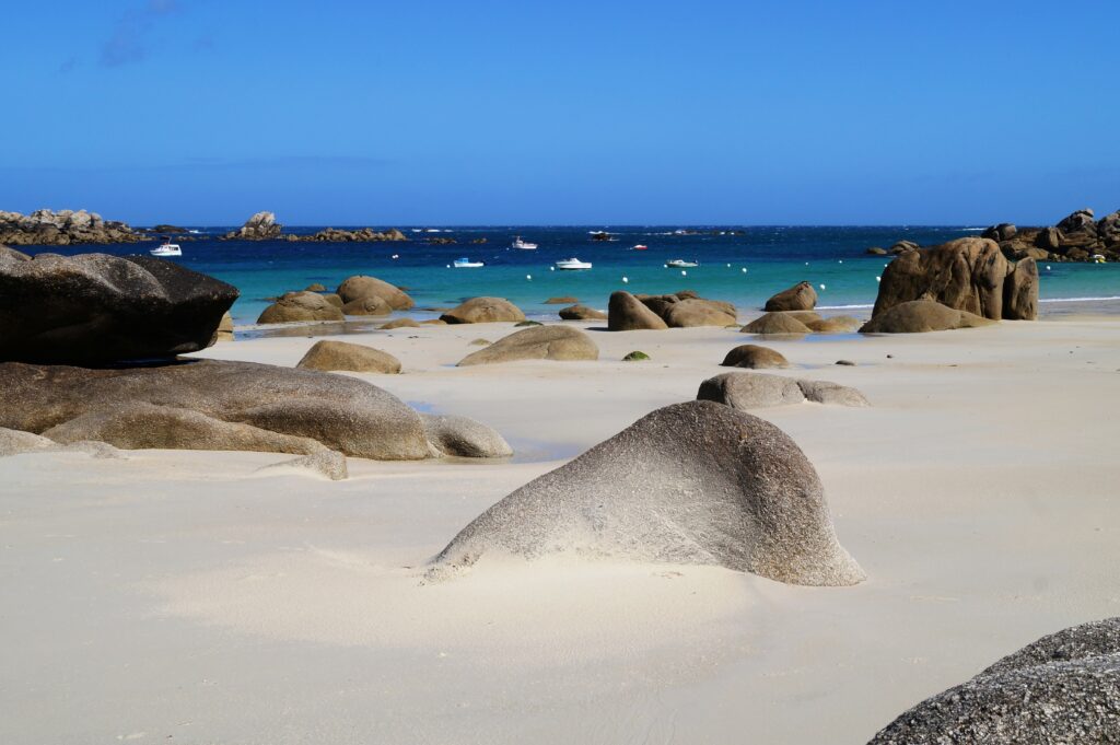 belle plage près de Roscoff