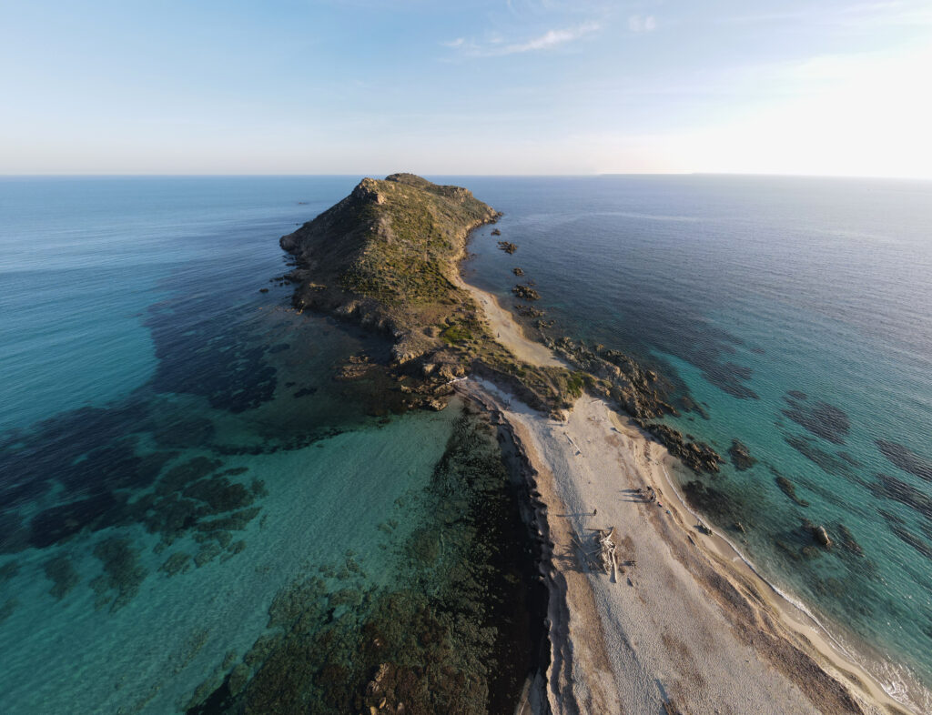 vue aérienne du Cap Taillat
