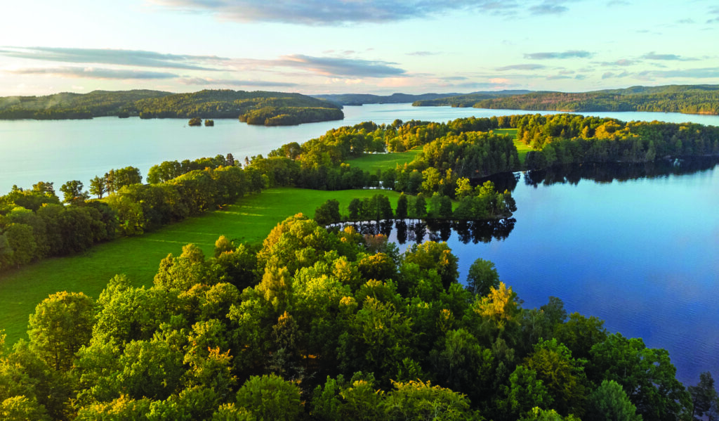 Le lac Laxsjön dans le Dalsland. 