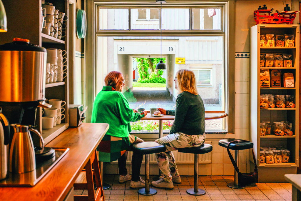 Café à Alingsås.