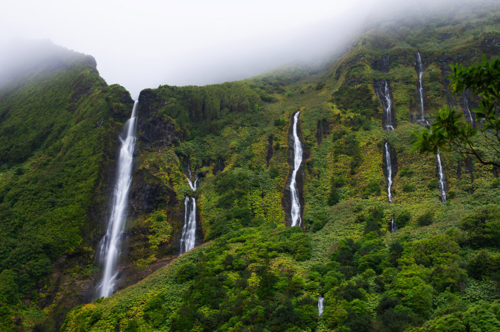 Cascata da Ribeira do Ferreiro, Flores
