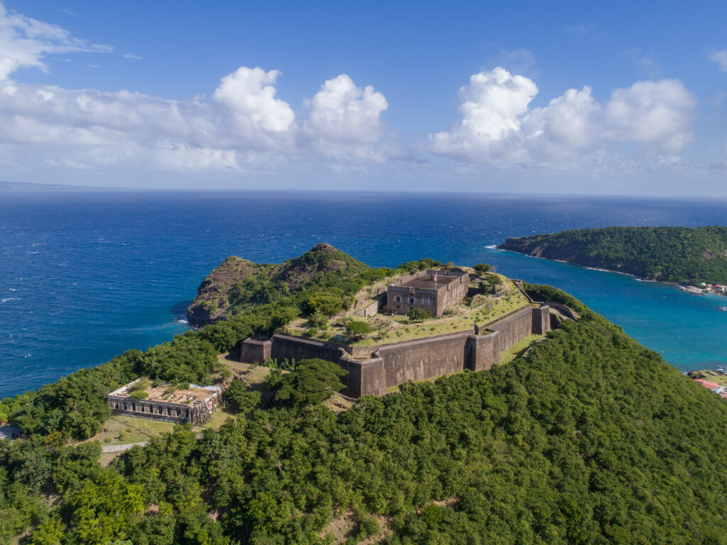 Que faire aux Saintes en Guadeloupe ? Se rendre au Fort Napoléon