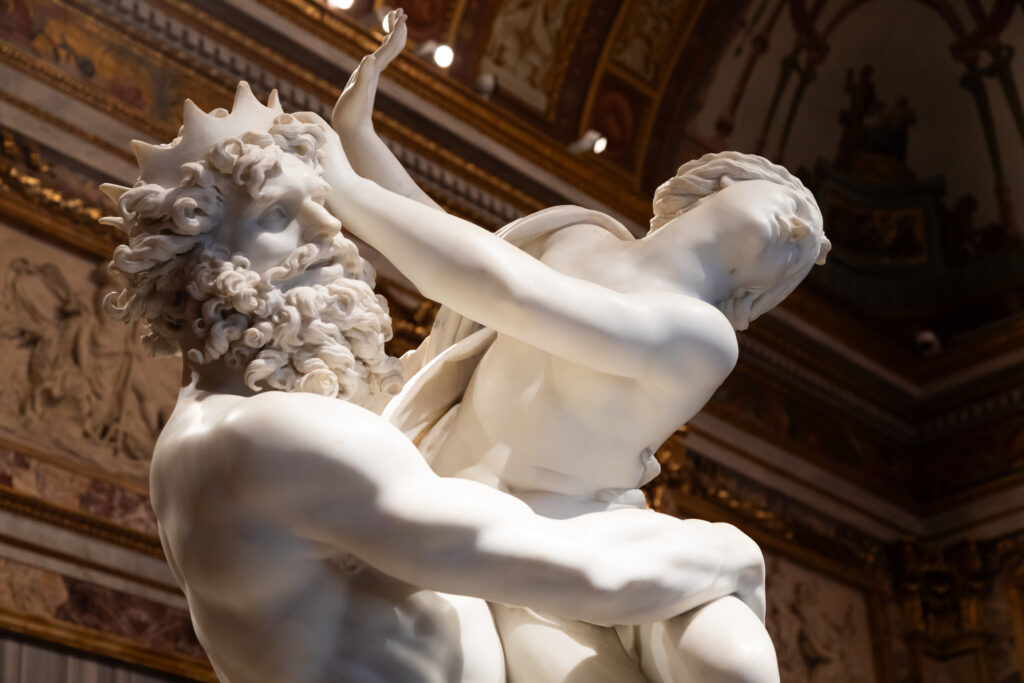 Statue du Bernin - galerie Borghèse