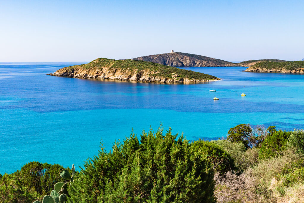 Eaux turquoises Tuerreda - plus belles plages Sardaigne