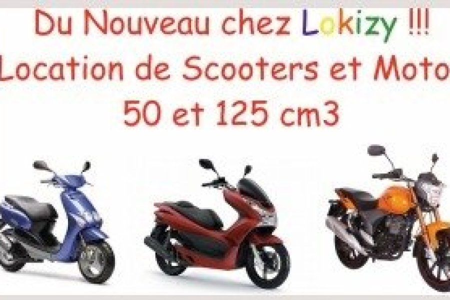 Louer une moto ou un scooter en Martinique... c'est maintenant possible avec Lokizy  !