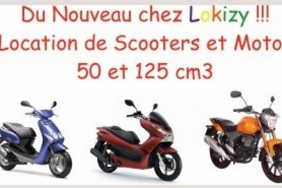 Louer une moto ou un scooter en Martinique... c'est maintenant possible avec Lokizy !