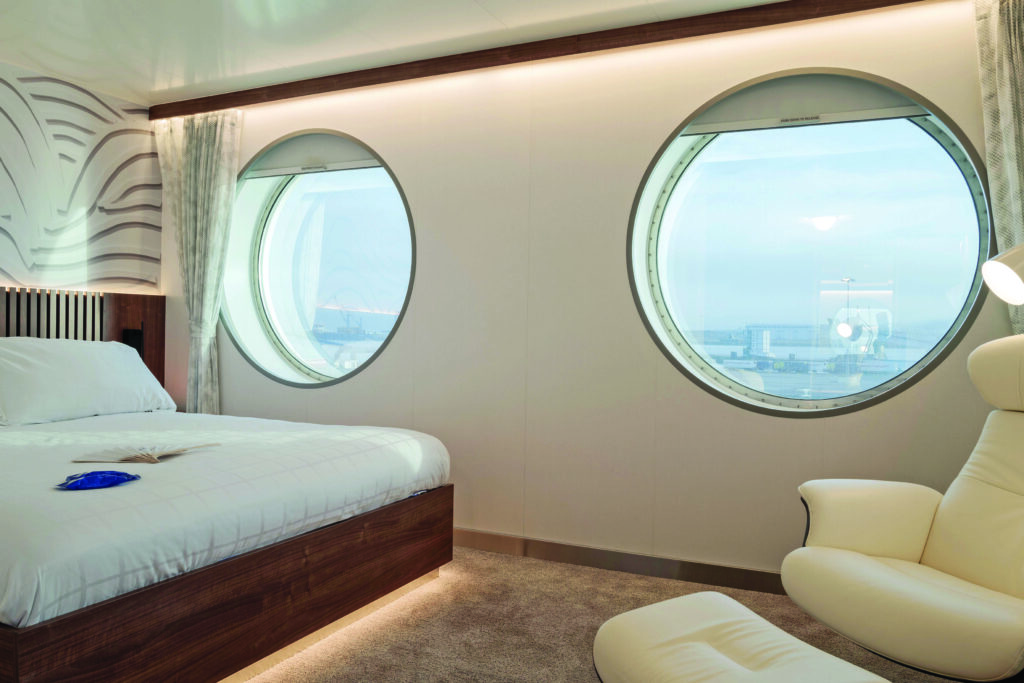 Admiral Cabin dans le Saint-Malo.