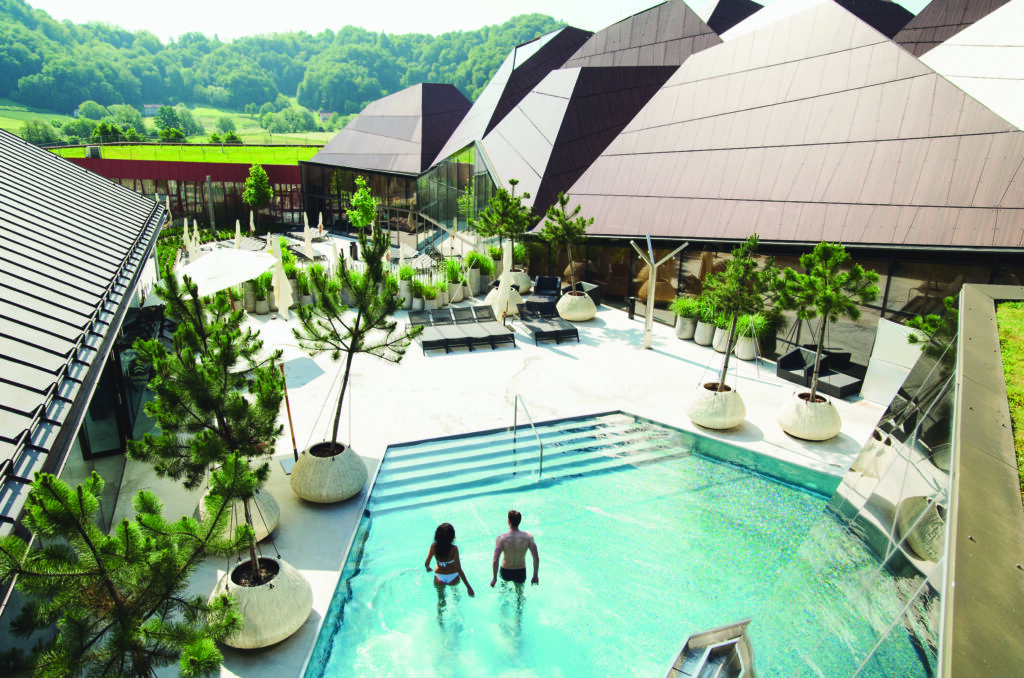 Les sources thermales et minérales slovènes sont source de santé et de bien-être (Spa Terme Olimia).
