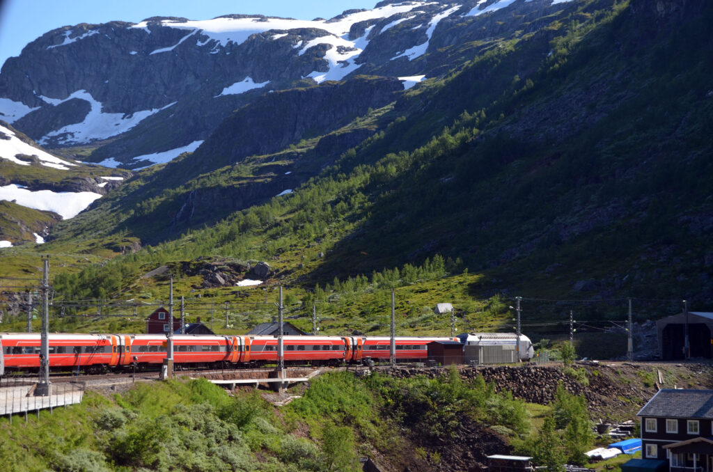 Train en Norvège