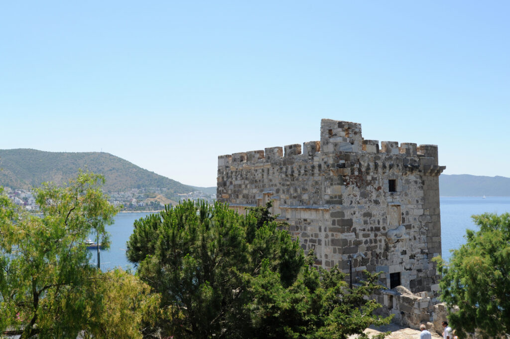 La tour d'Angleterre du château Saint-Pierre à Bodrum
