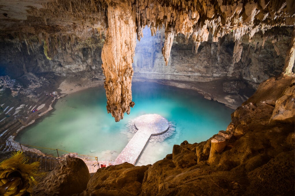 Le cenote Zaci à Valladolid