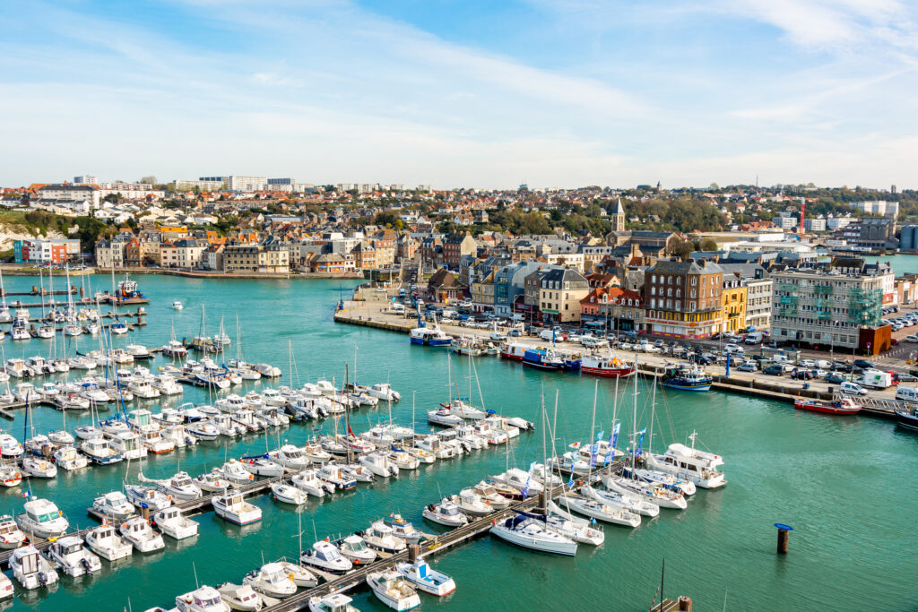 Port de Dieppe, vue de la grande roue