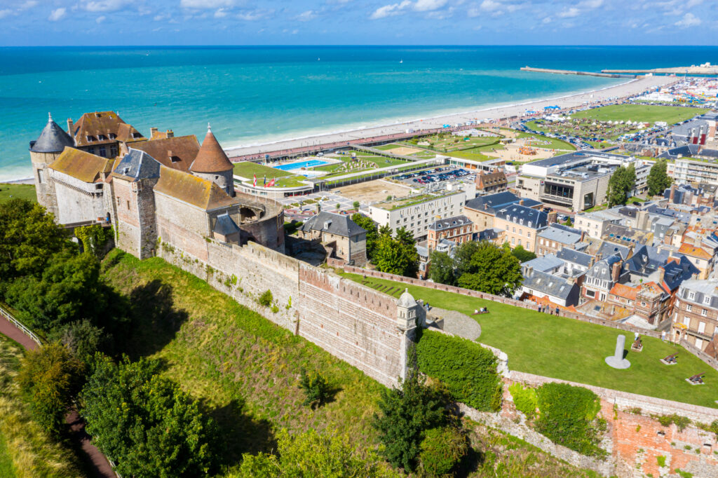 Vue sur Dieppe