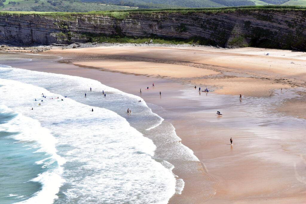 Playa de Langre Cantabrie