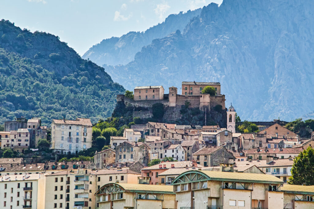 Vue sur Corte