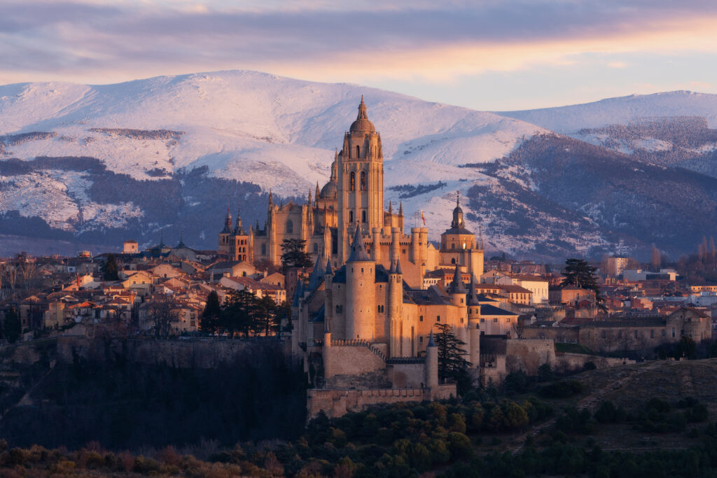 Vue sur Ségovie