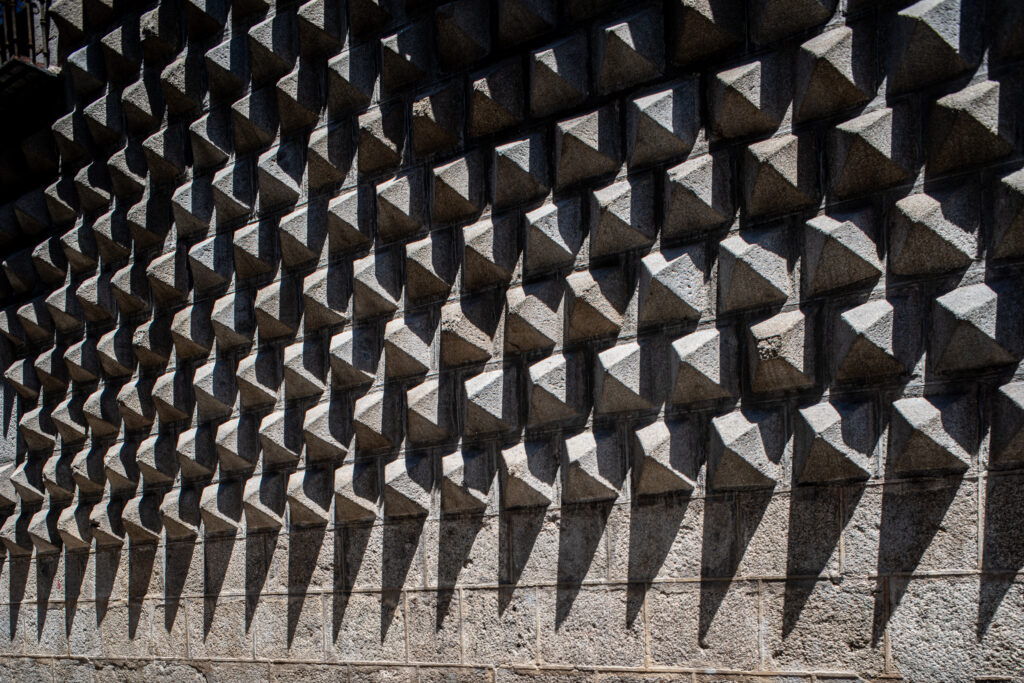 Façade de la Casa de los Picos - Ségovie 