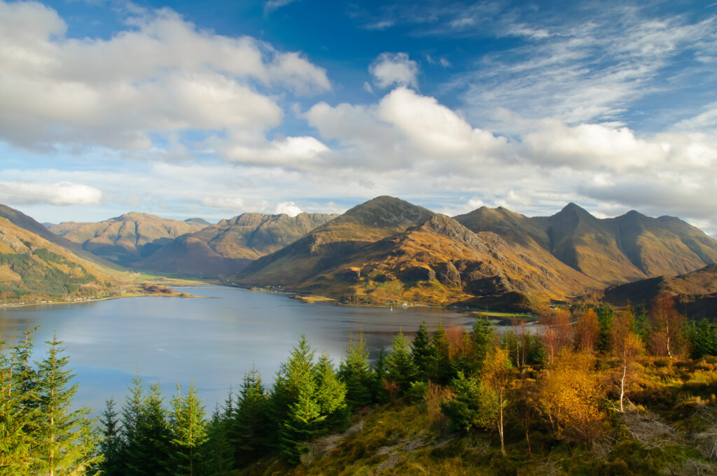 Vue sur le Loch Ness 