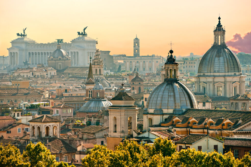 Vue sur Rome