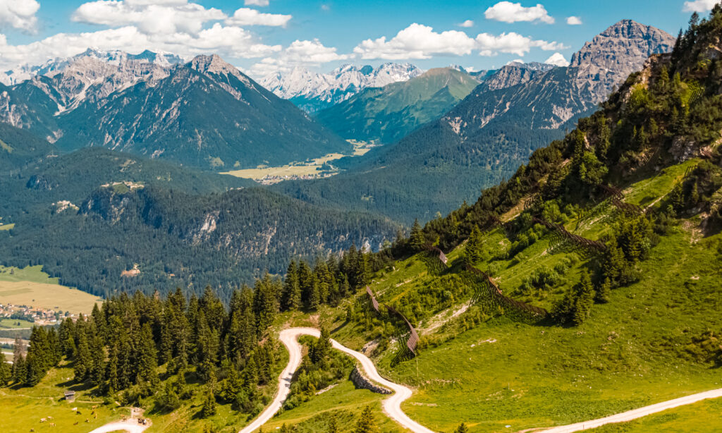 Randonnée à Hahnenkamm