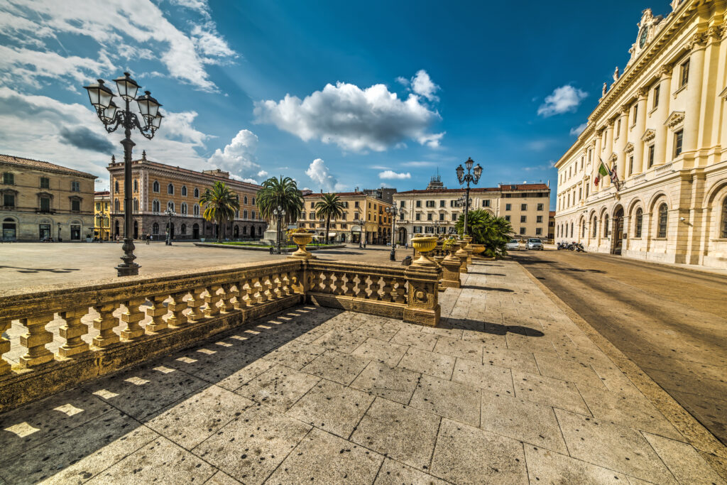 Piazza d'Italia, Sassari 