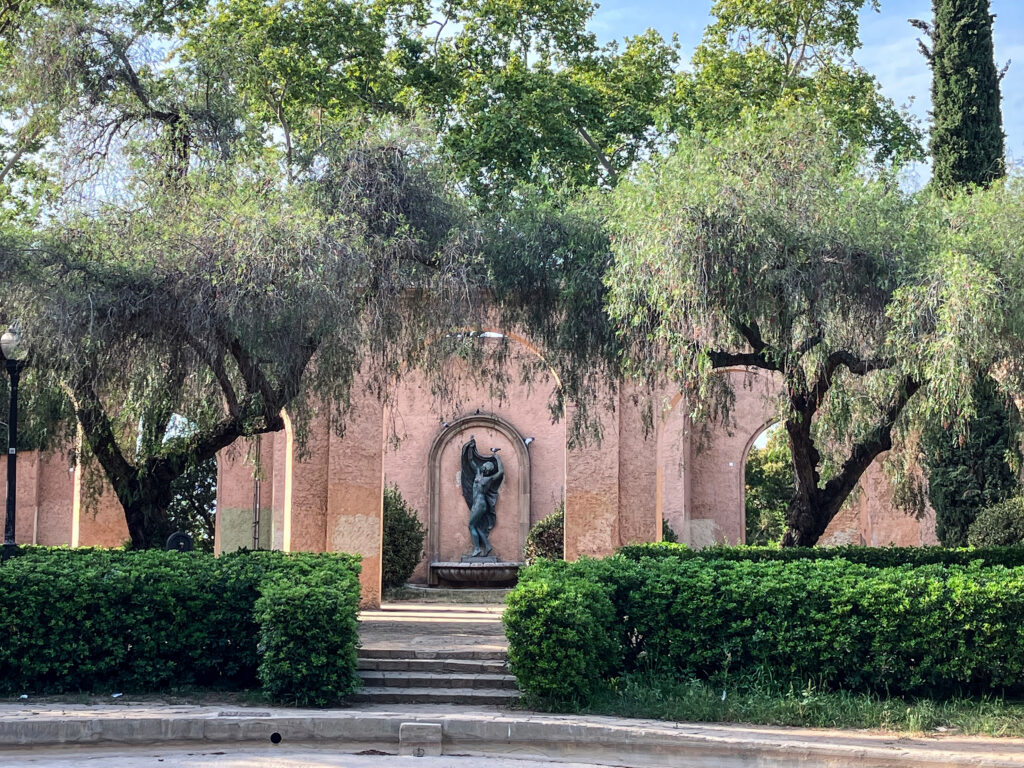Jardins de Laribal à Barcelone