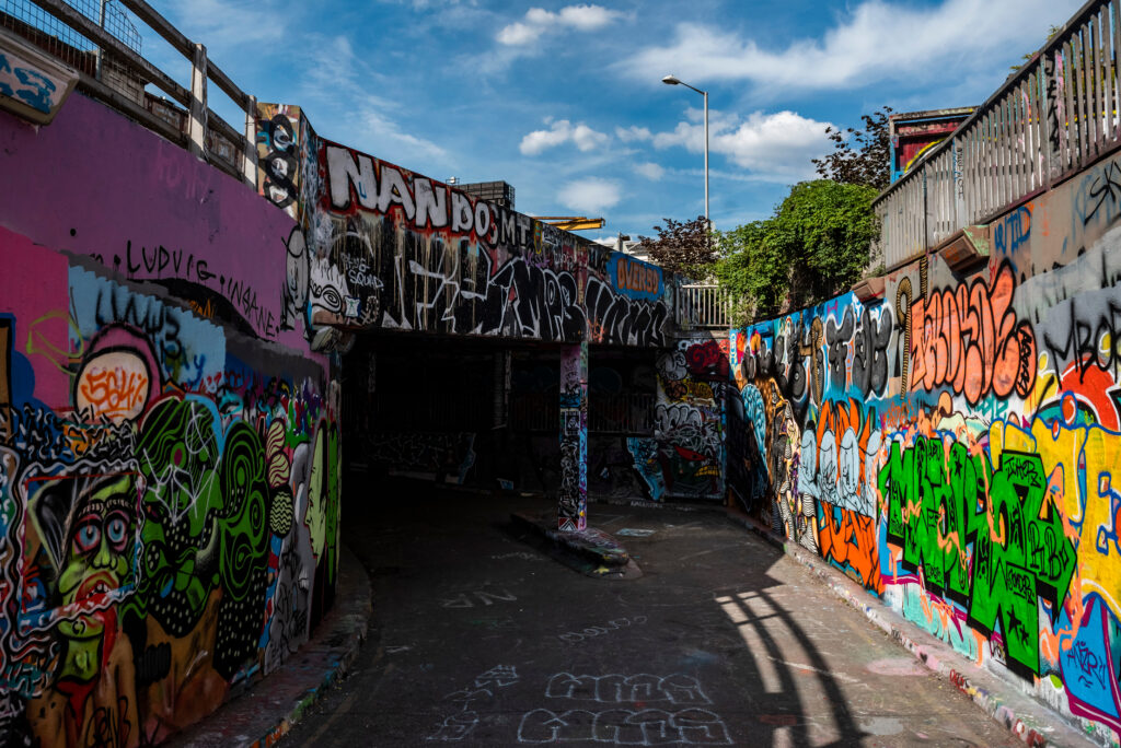 Le Graffiti Tunnel de Leake Street