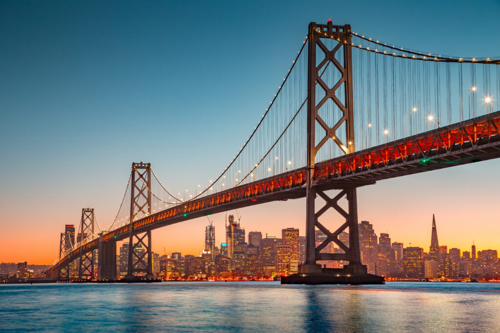 Le Golden Gate Bridge, symbole de San Fransisco