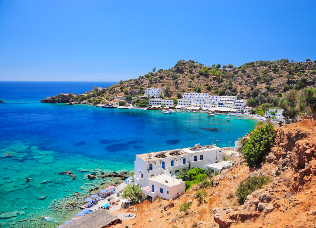Loutro, un village de Crète