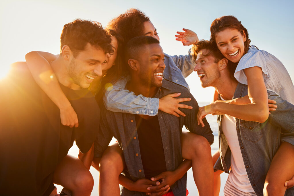 Groupe d'amis 
