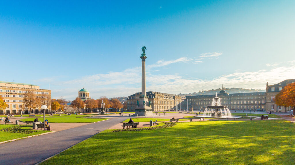 Stuttgart Schlossplatz 