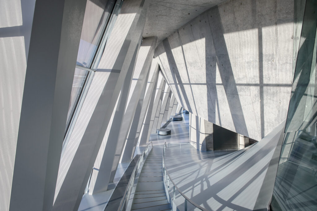 Intérieur du Musée Mercedes-Benz 