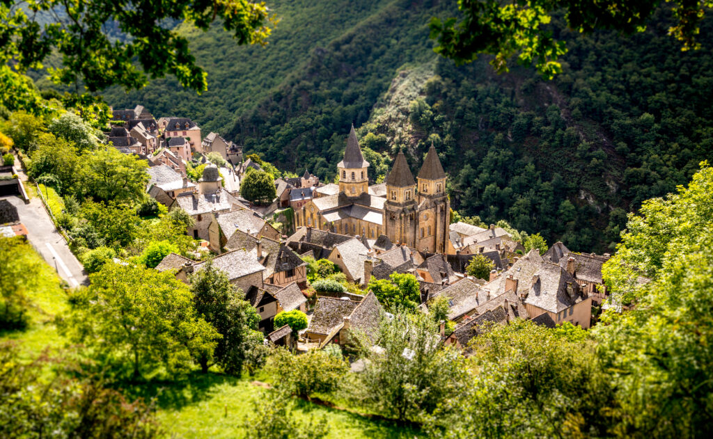 Vue sur Conques