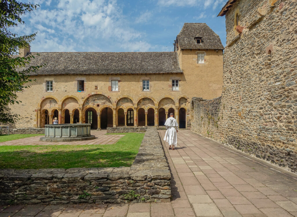 Le cloître de Sainte Foy