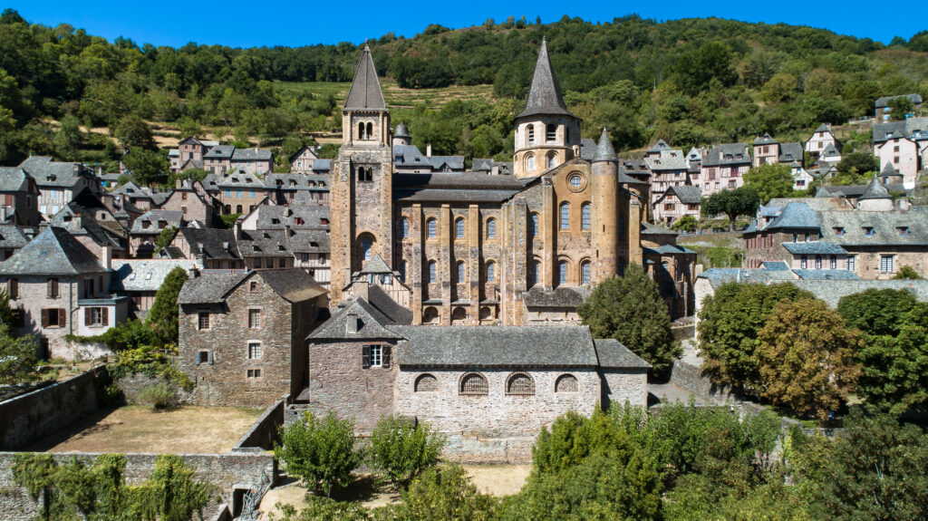 Village de Conques et son abbatiale Ste-Foy