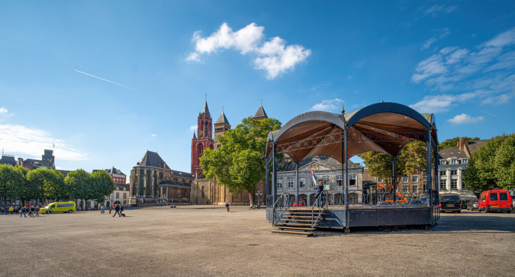 Vue sur le Vrijthof