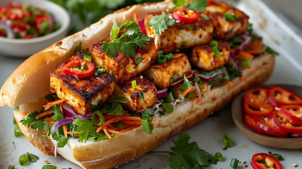 banh mi, une des spécialités culinaires vietnamiennes qui se mange rapidement