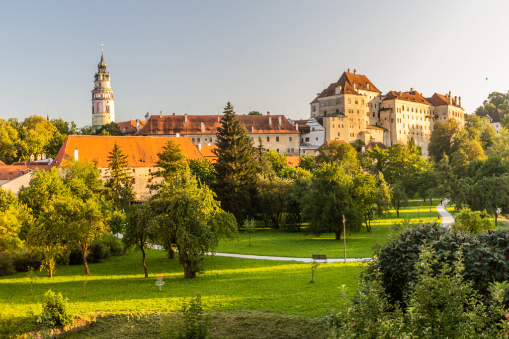 Vue sur Cesky Krumlov  