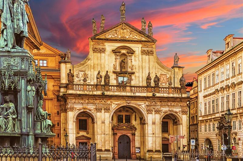 L’église Saint-Sauveur à Prague