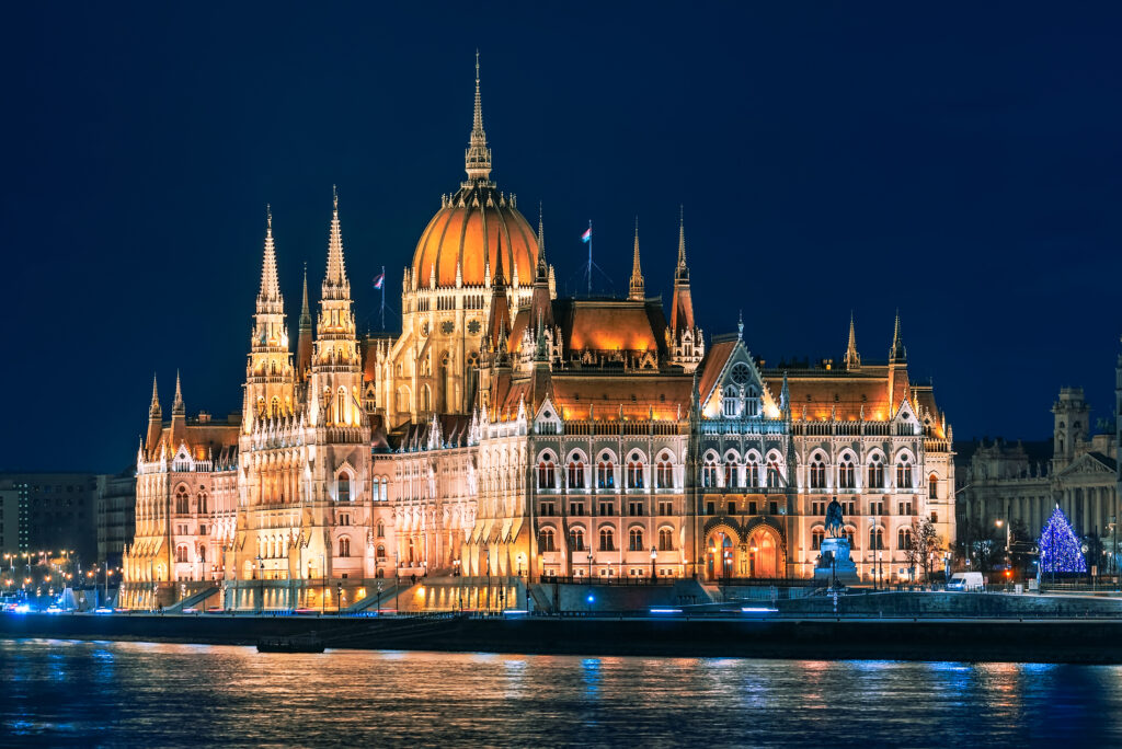 Vue sur le Parlement