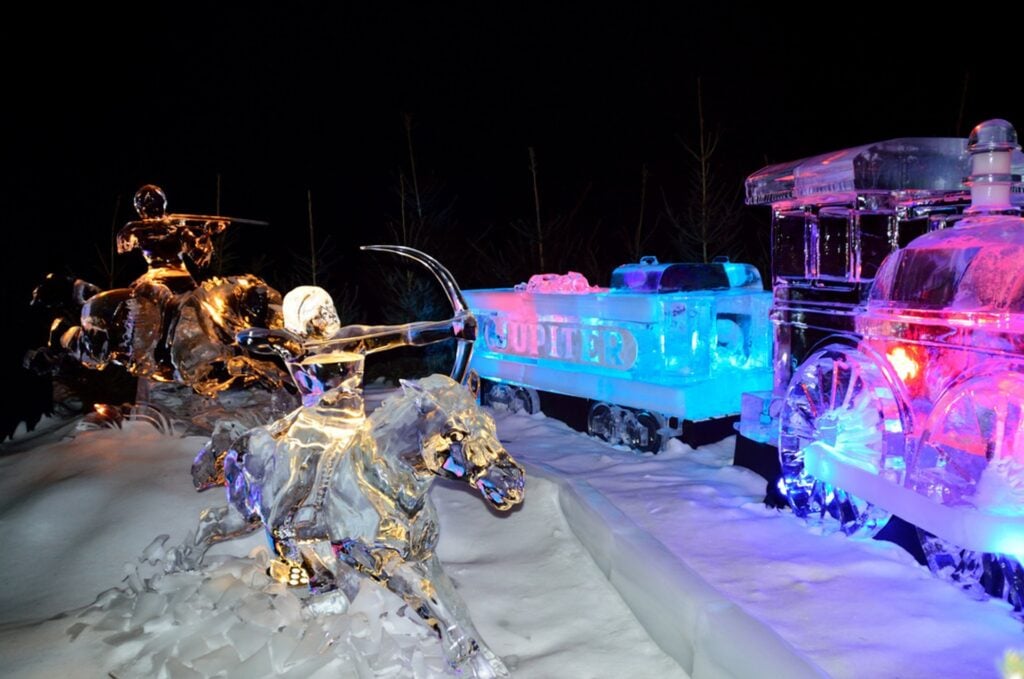 Le Festival de sculptures sur glace de Zwolle