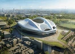 La maquette du stade olympique tokyoïte. - © DR.