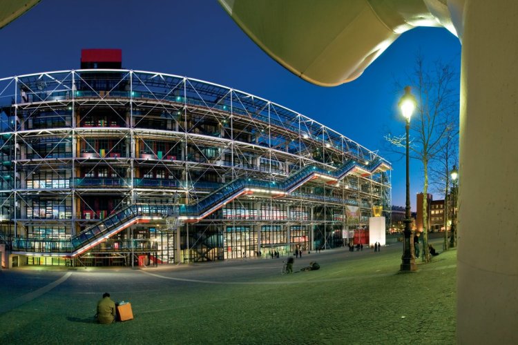 Beaubourg, autrement appelé centre Georges-Pompidou - © Sylvain SONNET