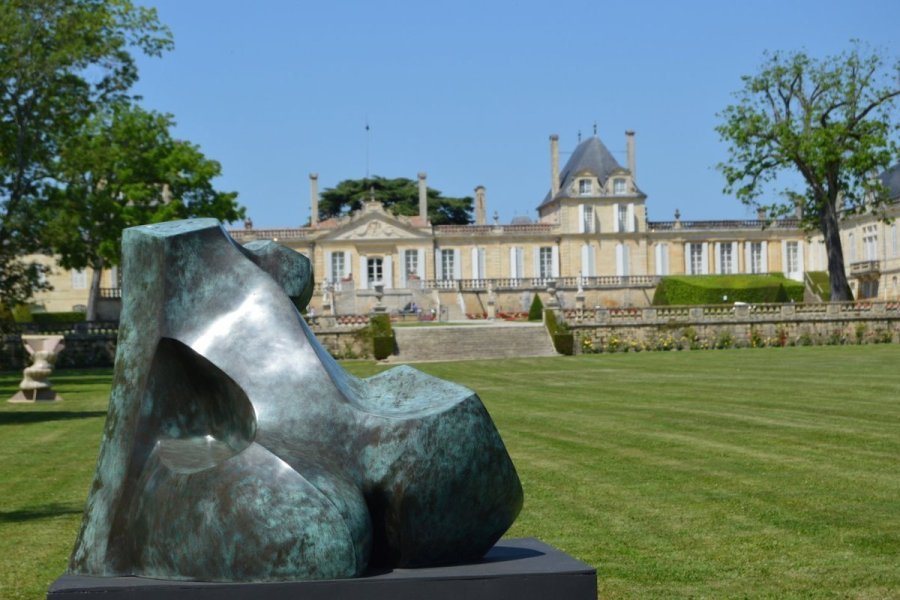 Sculpture contemporaine au Château Beychevelle