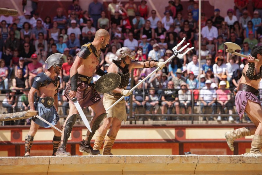 « Le signe du triomphe » est une plongée dans les Jeux du Cirque de la Rome antique.