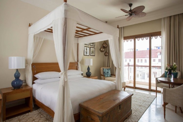 Une des 11 suites que comprend l'hôtel. - © HYATT HOTEL & RESORT