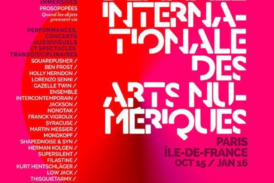 Pendant 4 mois, Paris accueille la biennale des arts numériques