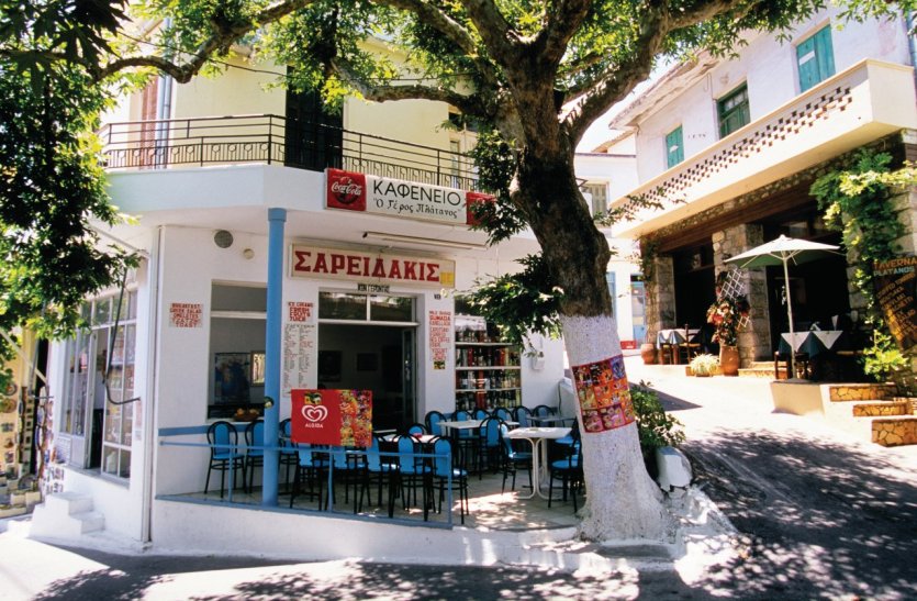 Terrasses à Kritsa. - © Author's Image