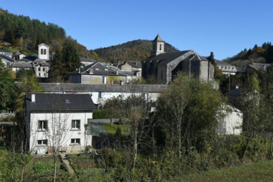 La petite commune de Vabre dans le Tarn.